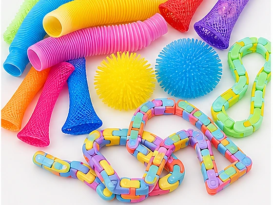 Novelty sensory toy samples