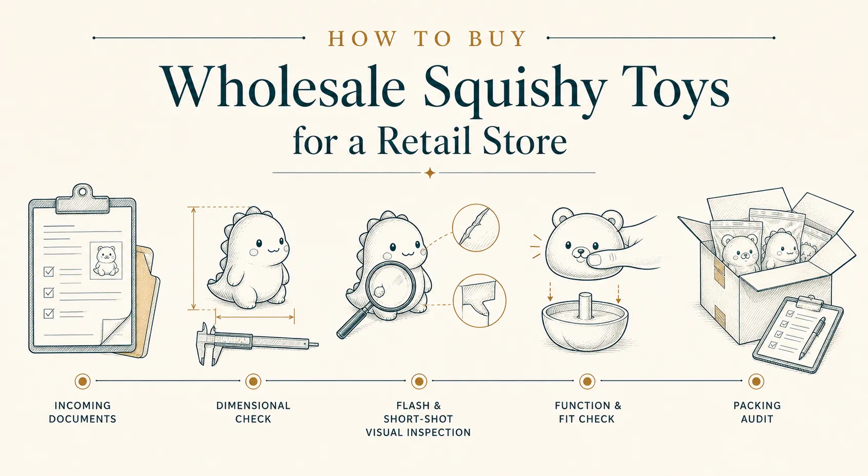 Explanatory diagram for How to Buy Wholesale Squishy Toys for a Retail Store