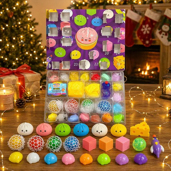 Mystery Baozi 24-Day Fidget Squishy Countdown Calendar view 7