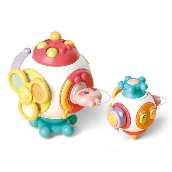 Montessori Toys for Baby Sensory Learning Resources Car Activities Sensory Busy Fidgets Cube Board Travel Toy for Toddlers view 3