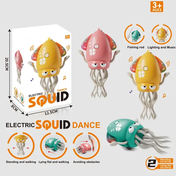 Chain-linked Dancing Squid view 3
