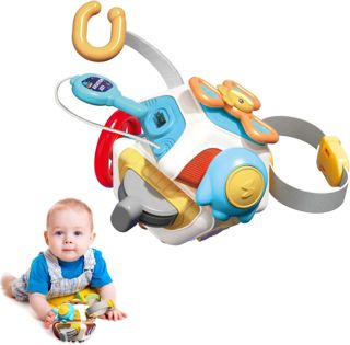 10 in 1 Busy Cube Baby Toddler Toys Montessori Sensory Busy Board Travel Toys for Toddlers Interactive Infants Baby Toys