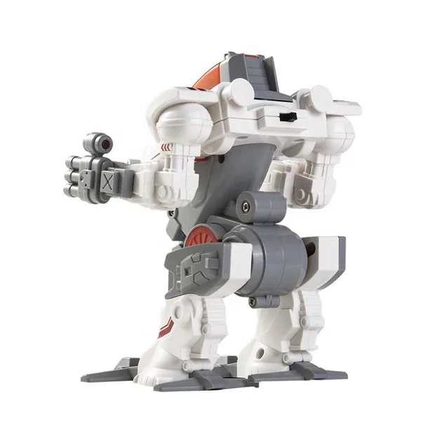 High Quality Diy Self-assembly Robot Warrior Simulation Walking Assembly Toy Model for Kids