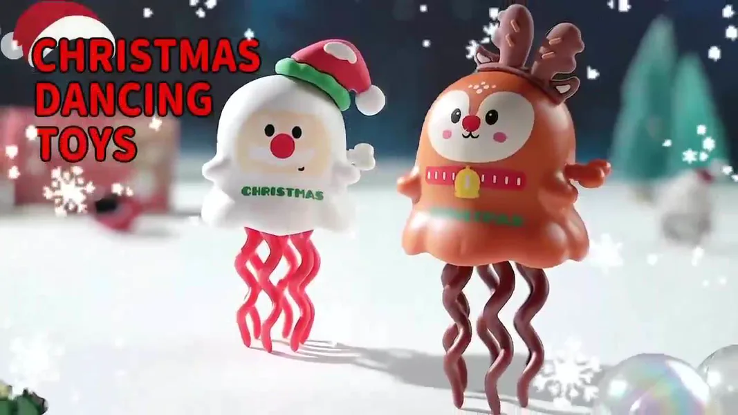 Dancing Halloween Baby Toy Crawling Tummy Time Toys Dancing Pumpkin Ghost Christmas Twisty Stress Relief Pranking Toy view 3