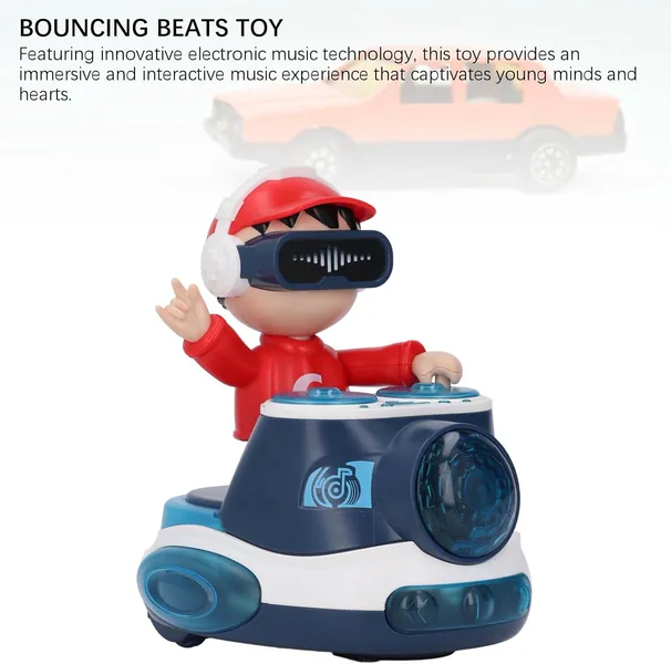 Factory Light-up Electronic Swinging Music Dancing DJ Toys with Cool Lights view 5