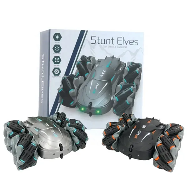 Stunt RC Car New Toy 2.4GHz Wireless Remote Control Stunt Car 360 Stunt Spinning Toy Car With LED Lighting and Sound view 4