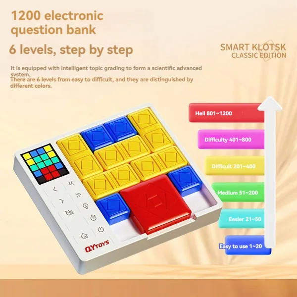 Smart Sudoku Super Slide Puzzle ABS Plastic Educational Game for 5 to 7 Years Old Brain Teaser Challenge view 6
