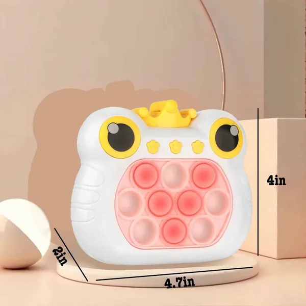 Pop Fidgets Toys Handheld Game for Kids Quicks Push Games Sensory Toys for Autistic Children Push Bubble Light-up Toy for Kids