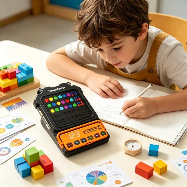 Smart Handheld Electronic Code Breaker Logic Puzzle Game Brain Teaser Thinking STEM Toy for Kids Adults Educational Gift view 6