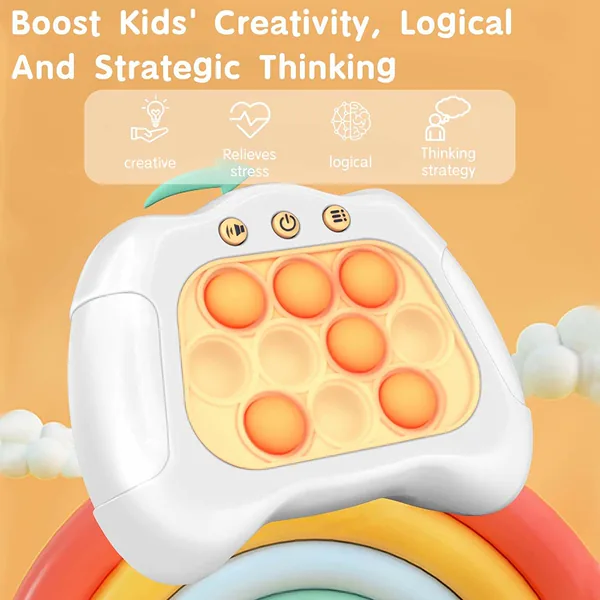 Pop Fidgets Toy It Game Pop Pro It Push Bubble Stress Light-up Toy Popits for Kids view 3