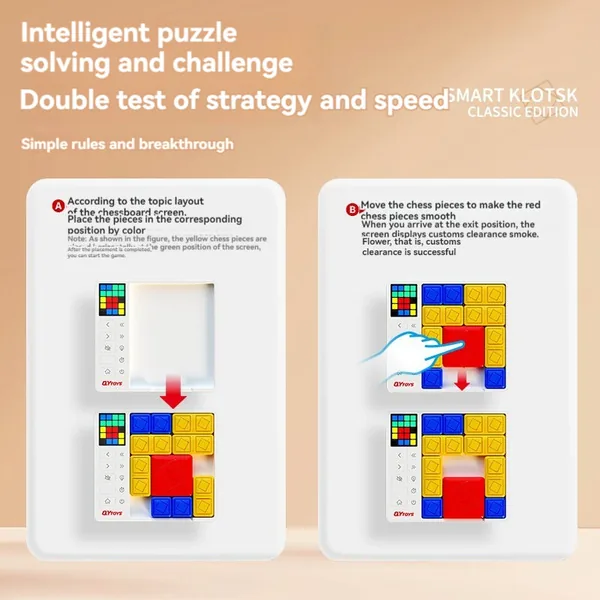 Smart Sudoku Super Slide Puzzle ABS Plastic Educational Game for 5 to 7 Years Old Brain Teaser Challenge view 5