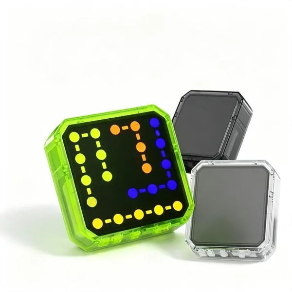 Smart Handheld Electronic Logic Puzzle Game Color Link Brain Teaser STEM Toy Portable Educational Kids Adults Gift view 2