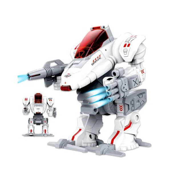 High Quality Diy Self-assembly Robot Warrior Simulation Walking Assembly Toy Model for Kids view 2