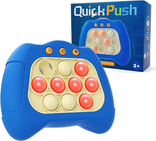 Quicks Push Game Electronic Pop Light up Game for Kids Push Puzzle Pop Sensory Fidgets Toy Puzzle Fidgets Game Toys view 3