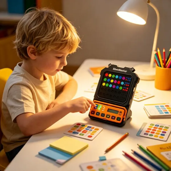 Smart Handheld Electronic Code Breaker Logic Puzzle Game Brain Teaser Thinking STEM Toy for Kids Adults Educational Gift view 3
