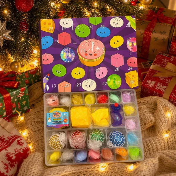 Mystery Baozi 24-Day Fidget Squishy Countdown Calendar view 3