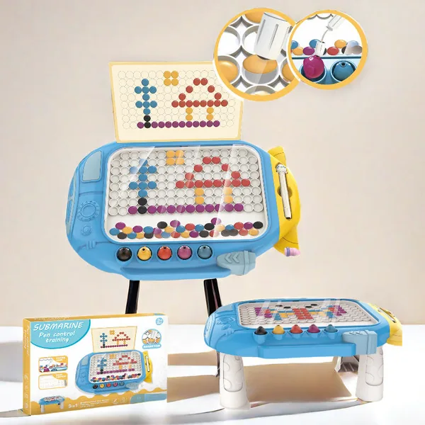 Magnetic Color and Number Maze Montessori Fine Motor Skills Toys Matching Learning Counting Puzzle Board Kids Toys Educational view 4