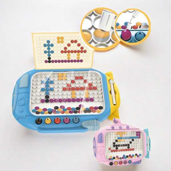 Magnetic Color and Number Maze Montessori Fine Motor Skills Toys Matching Learning Counting Puzzle Board Kids Toys Educational