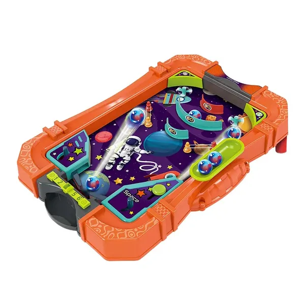 Kids Space Pinball Tabletop Game Toy Arcade Ball Shooter Play Set Educational Gift for Boys Girls view 2