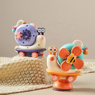 Suction Cup Spinning Top Toy Baby Bath Suction Spinner Toys for Toddlers - Fidget Spinners wholesale product sample