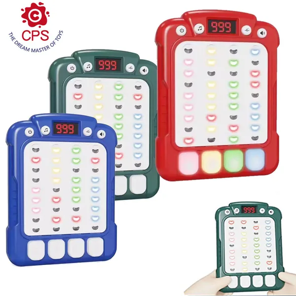 Fast Press Quicks Push Game Console Fidgets Toys Handheld Puzzle Game Sensory Toys with Music and Light-up for Kids view 8