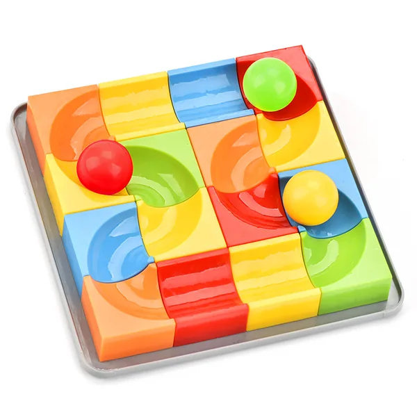 2-in-1 Marble Run & Writing Board Toy Set view 3