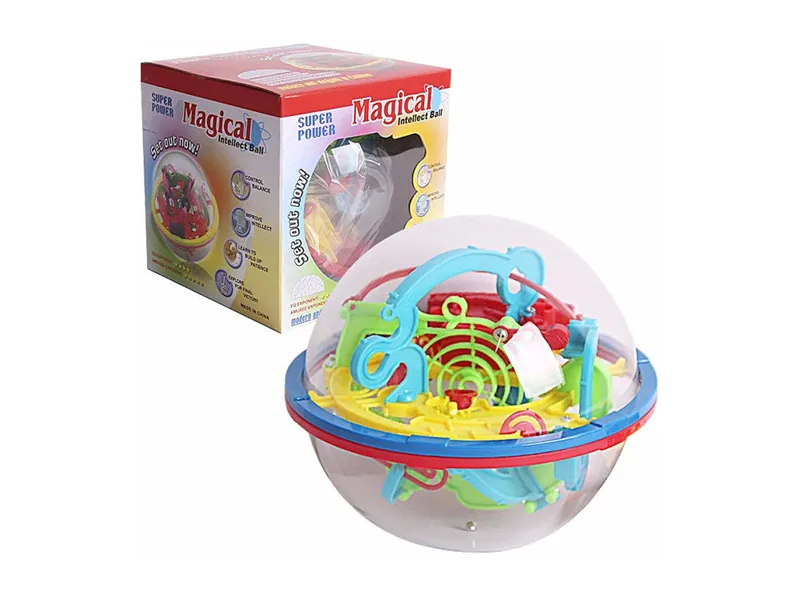 Children's Educational Toys Building Blocks Maze Ball Brain Development Toys Aerospace Series Maze Ball Toys view 3