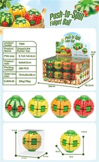 Finger-Tip Stress-Relief Fruit Series Top