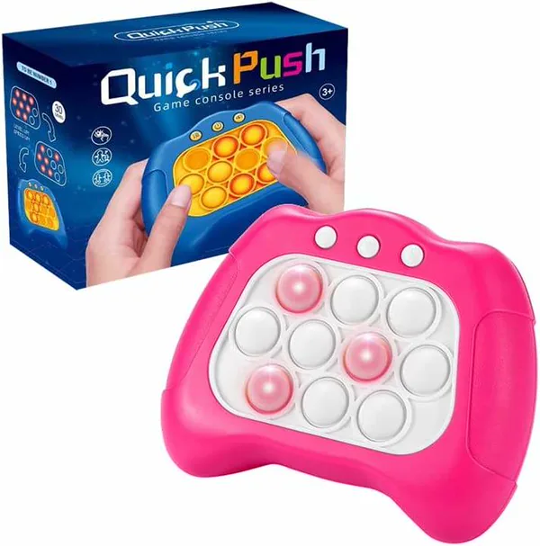 Pop Fidgets Toy It Game Pop Pro It Push Bubble Stress Light-up Toy Popits for Kids view 8