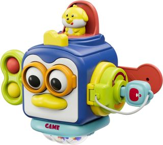 Baby Busy Cube Baby Toddler Toys Montessori Sensory Toys for Toddlers Fidgets Busy Board Learning Toys - Sensory Toys