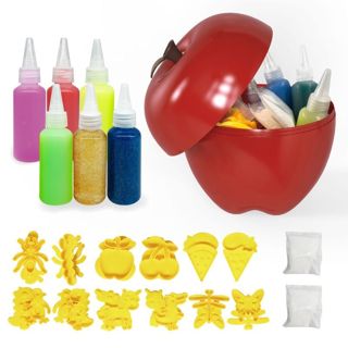 Magic Water Elf Toy Kit Apple Water Elf Set DIY Squishy Maker Set for Kids Pretend Play Toy - Squishy & Squeeze Toys