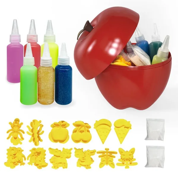Magic Water Elf Toy Kit Apple Water Elf Set DIY Squishy Maker Set for Kids Pretend Play Toy - Squishy & Squeeze Toys