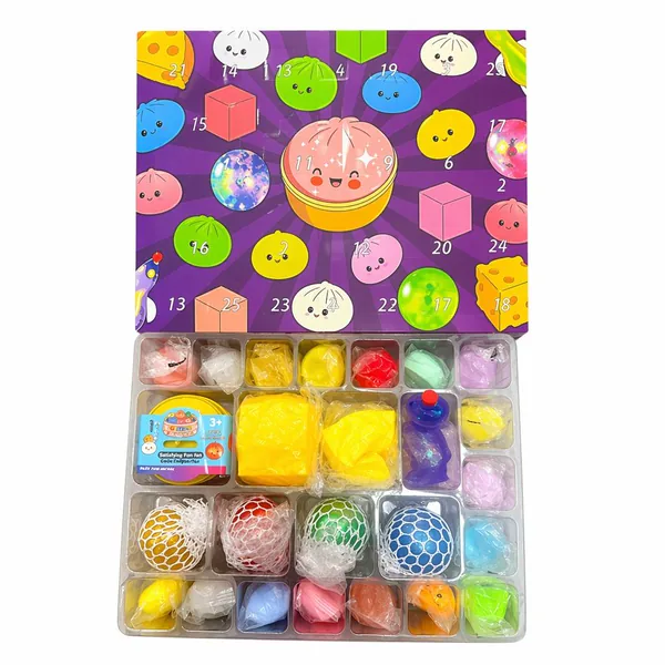 Mystery Baozi 24-Day Fidget Squishy Countdown Calendar