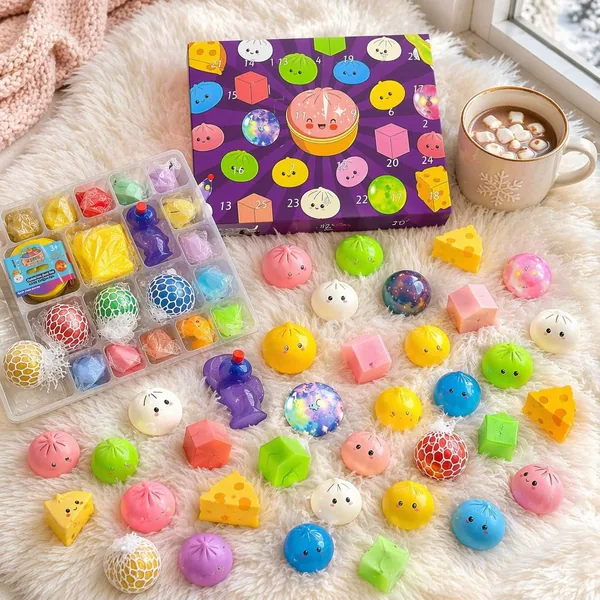 Mystery Baozi 24-Day Fidget Squishy Countdown Calendar view 5