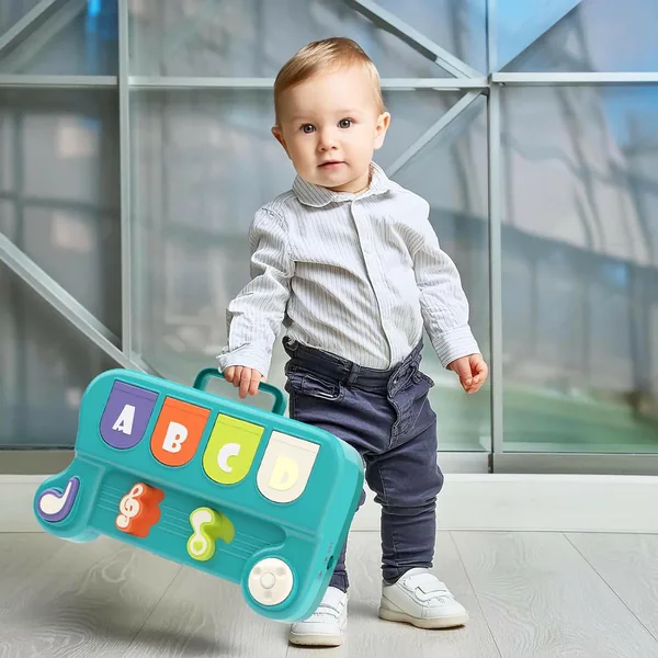 Baby Sensory Montessori Toy Animals Effect Interactive Pop up with Music Toy for Interactive Play view 3