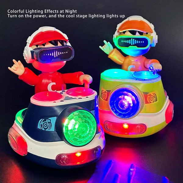 Factory Light-up Electronic Swinging Music Dancing DJ Toys with Cool Lights view 6
