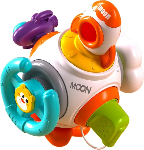 Montessori Toys for Baby Sensory Learning Resources Car Activities Sensory Busy Fidgets Cube Board Travel Toy for Toddlers view 7
